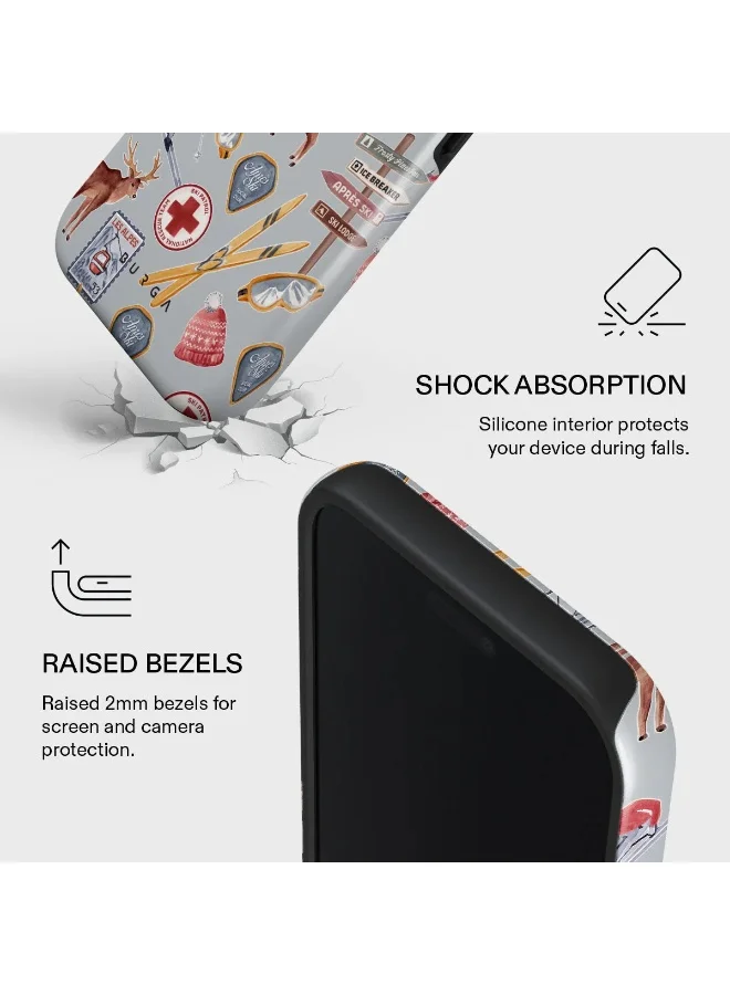 Burga iPhone 17 Pro Max Les Alpes Burga iPhone 17 Pro Max Les Alpes Premium Case Compatible with Hybrid Dual-Layer Hard Shell + Silicone Protection - Scratch-Resistant Shockproof Mobile Cover  | Best Price UAE